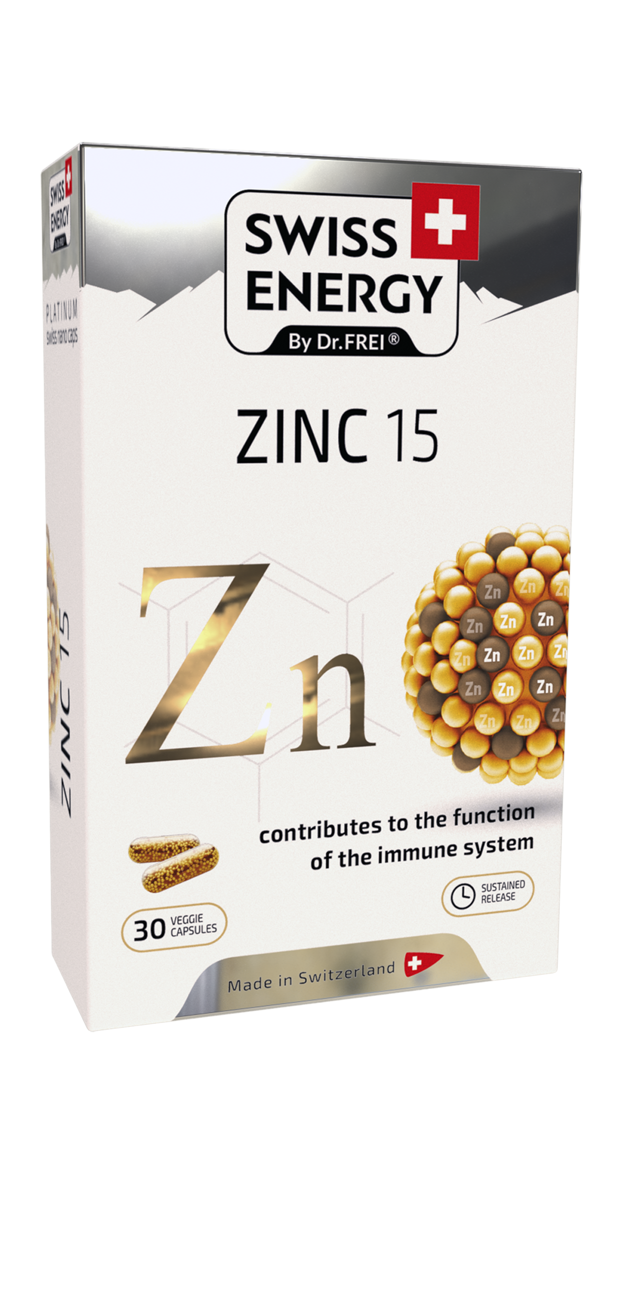 Swiss energy zinc 15mg, blister, n30