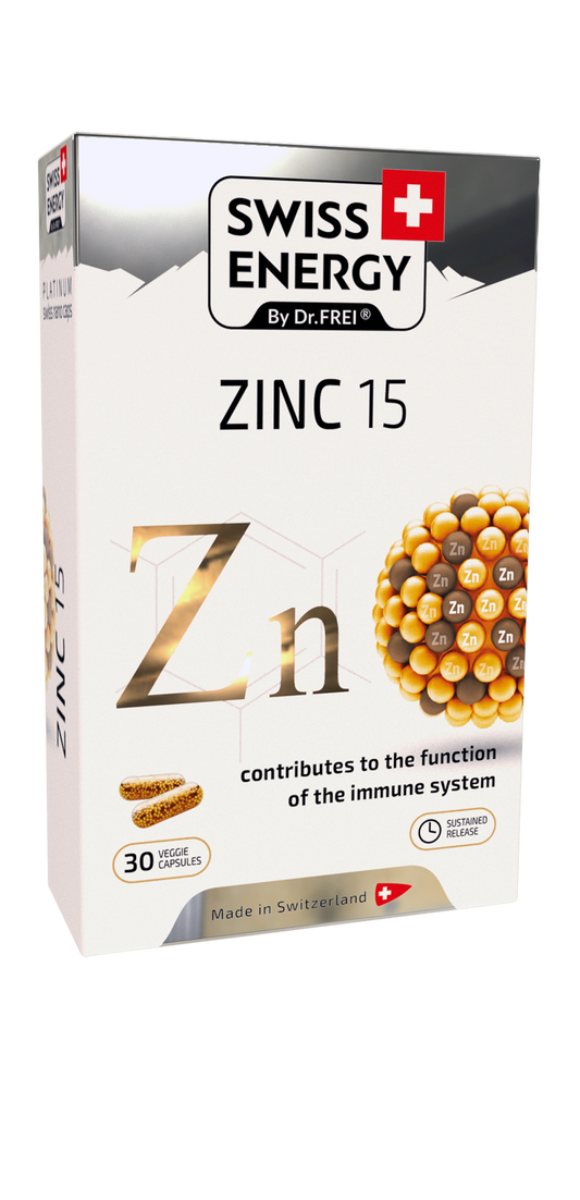 Swiss energy zinc 15mg,blister, n30