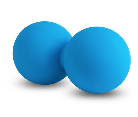 Silicon peanut massage gym ball