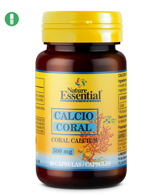 Calcio coral 500 mg. 50 caps.