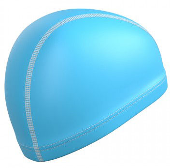 Шапочка для плавания с полиуретановым покрытием, комфорт