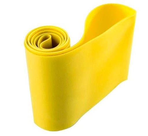 Тренировочная резина gu04 exercise rubber hms (yellow) 500 x 50 x 0.4 mm