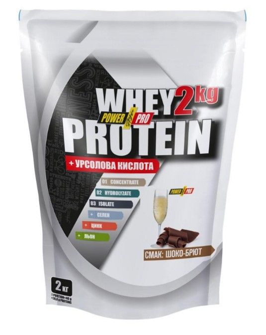 Трехкомпонентный Whey Protein для роста мышц, Power Pro