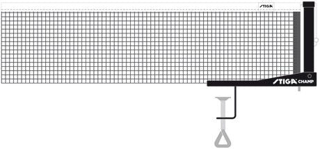 Сетка для настольного тенниса Stiga Champ с креплением