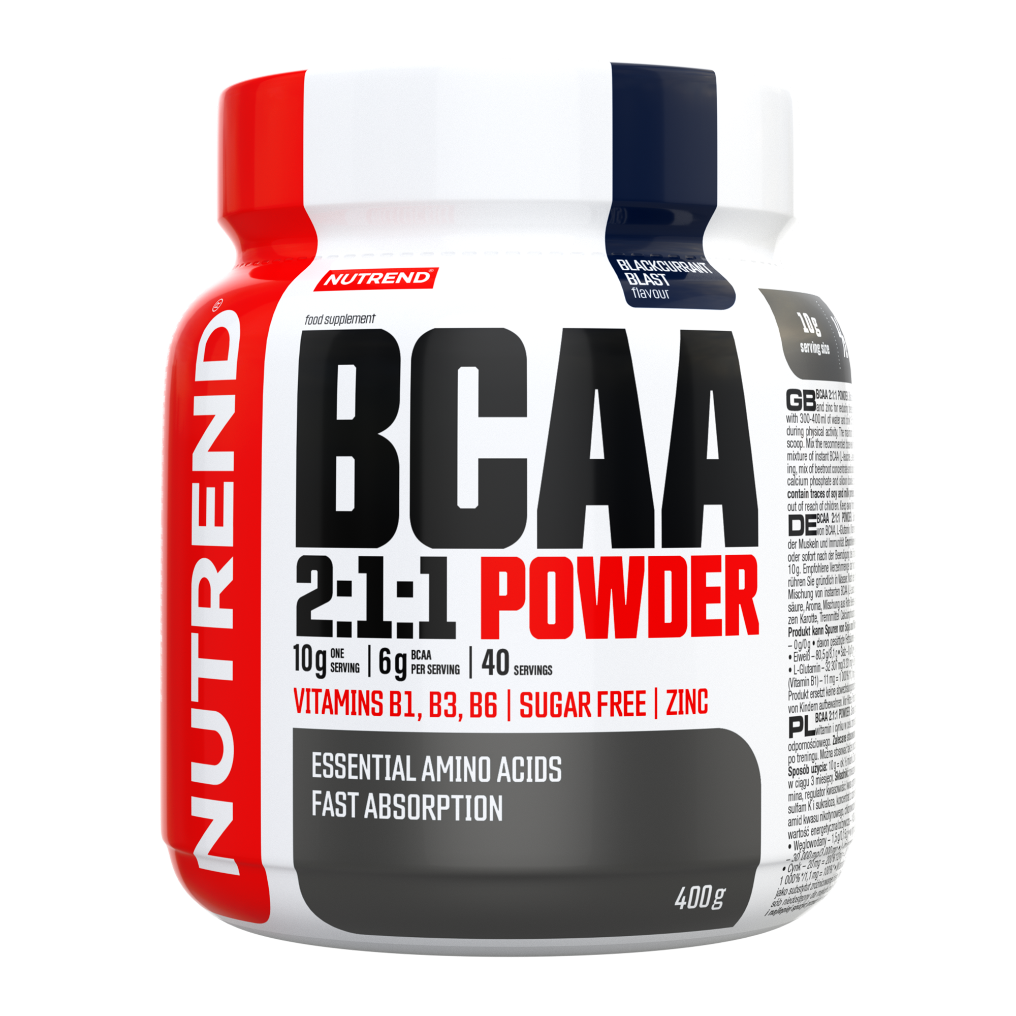 Bcaa 2:1:1 powder, 400 g