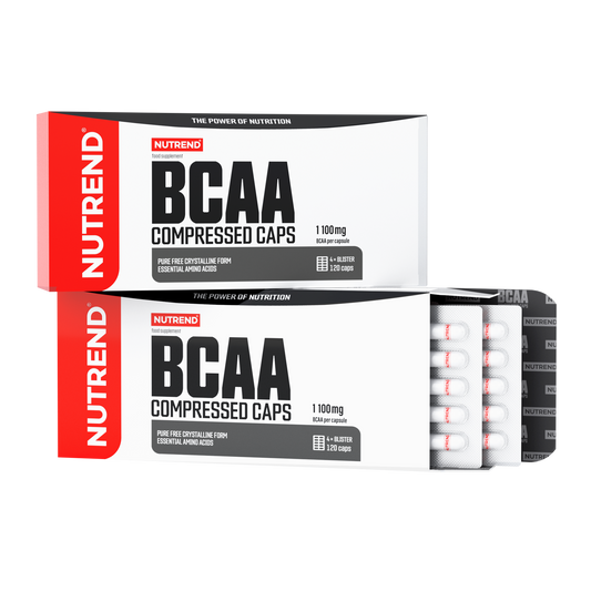 Bcaa compressed caps, 120 caps