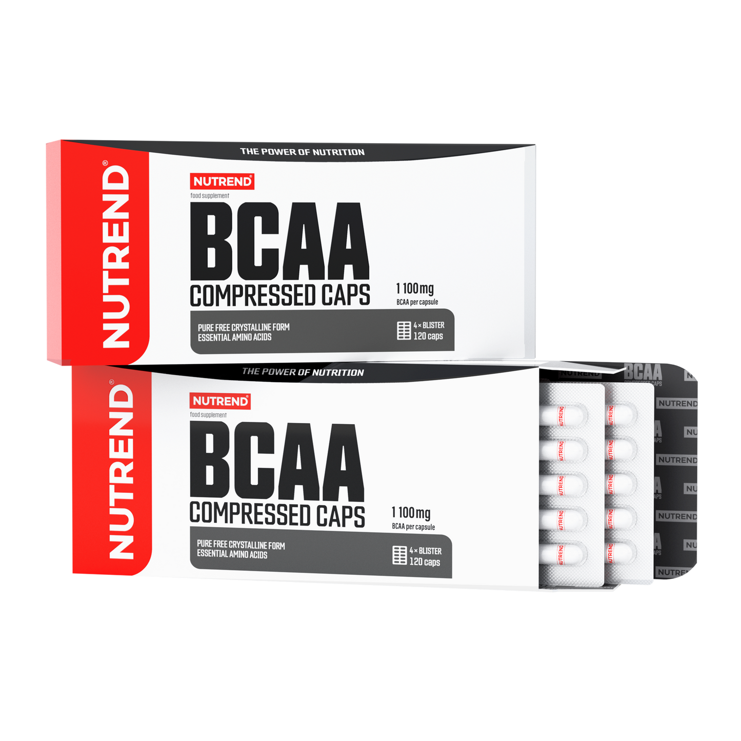 Bcaa compressed caps, 120 caps