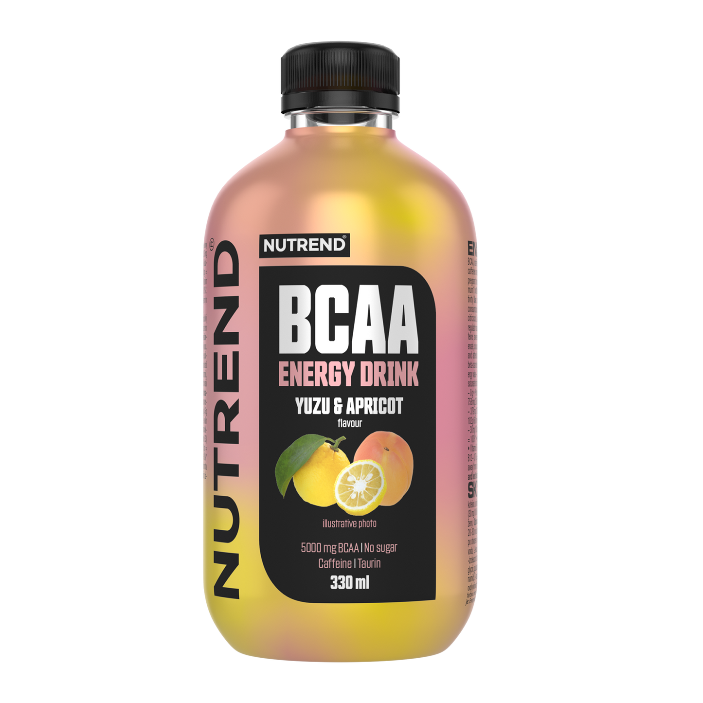 Bcaa energy drink, 330ml, yuzu+apricot