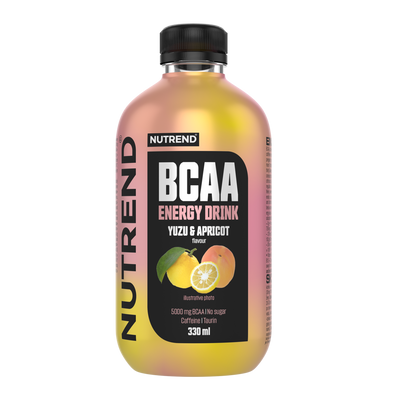 Bcaa energy drink, 330ml, yuzu+apricot