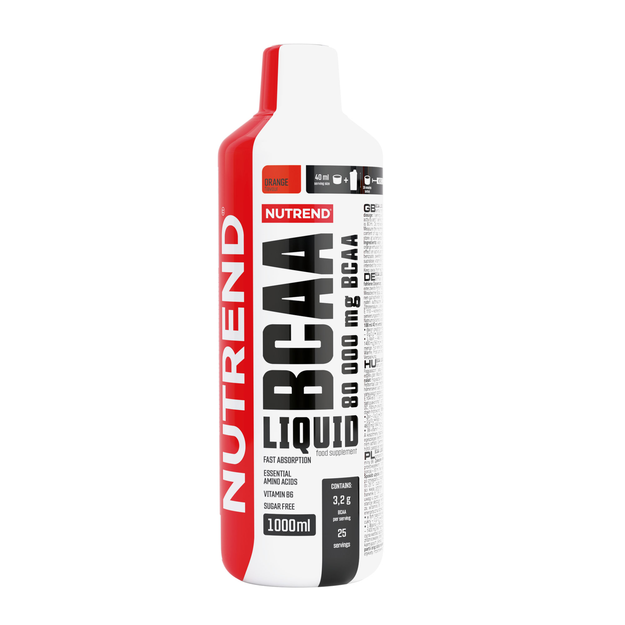 Liquid amino acids bcaa liquid 1000 ml