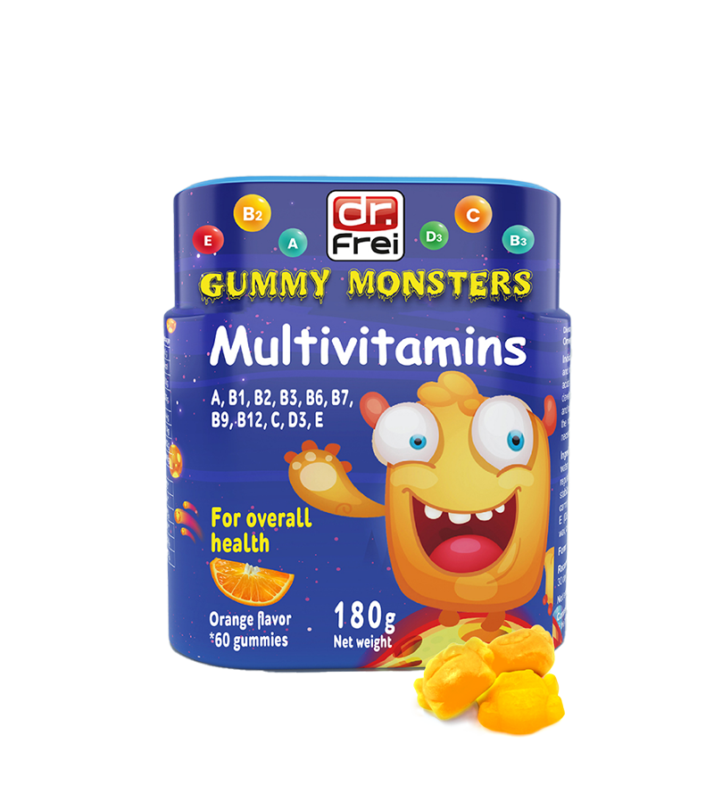 Gummy Monsters MULTIVITAMINS, 60 gummies