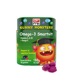 Gummy Monsters OMEGA-3 SmartVit, 60 gummies