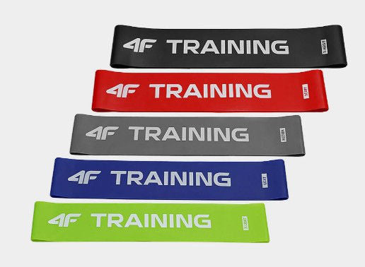 Набор эластичных лент для фитнеса и аэробики, 5 шт