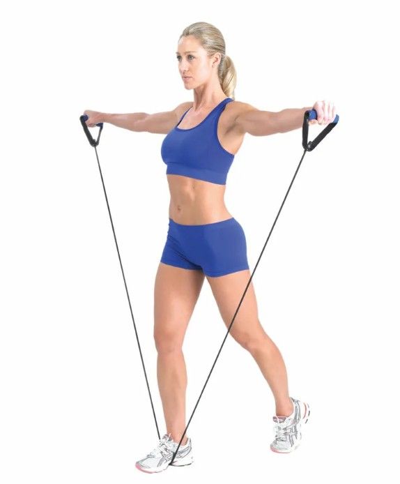 Универсальный эспандер для тренировок дома и на улице