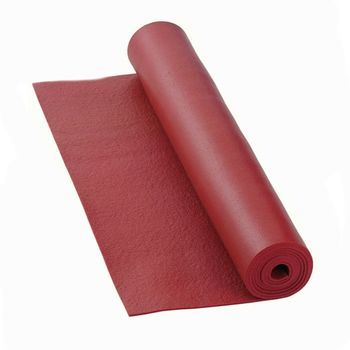 Mat pentru yoga bodhi rishikesh premium 60 burgundy -4.5mm