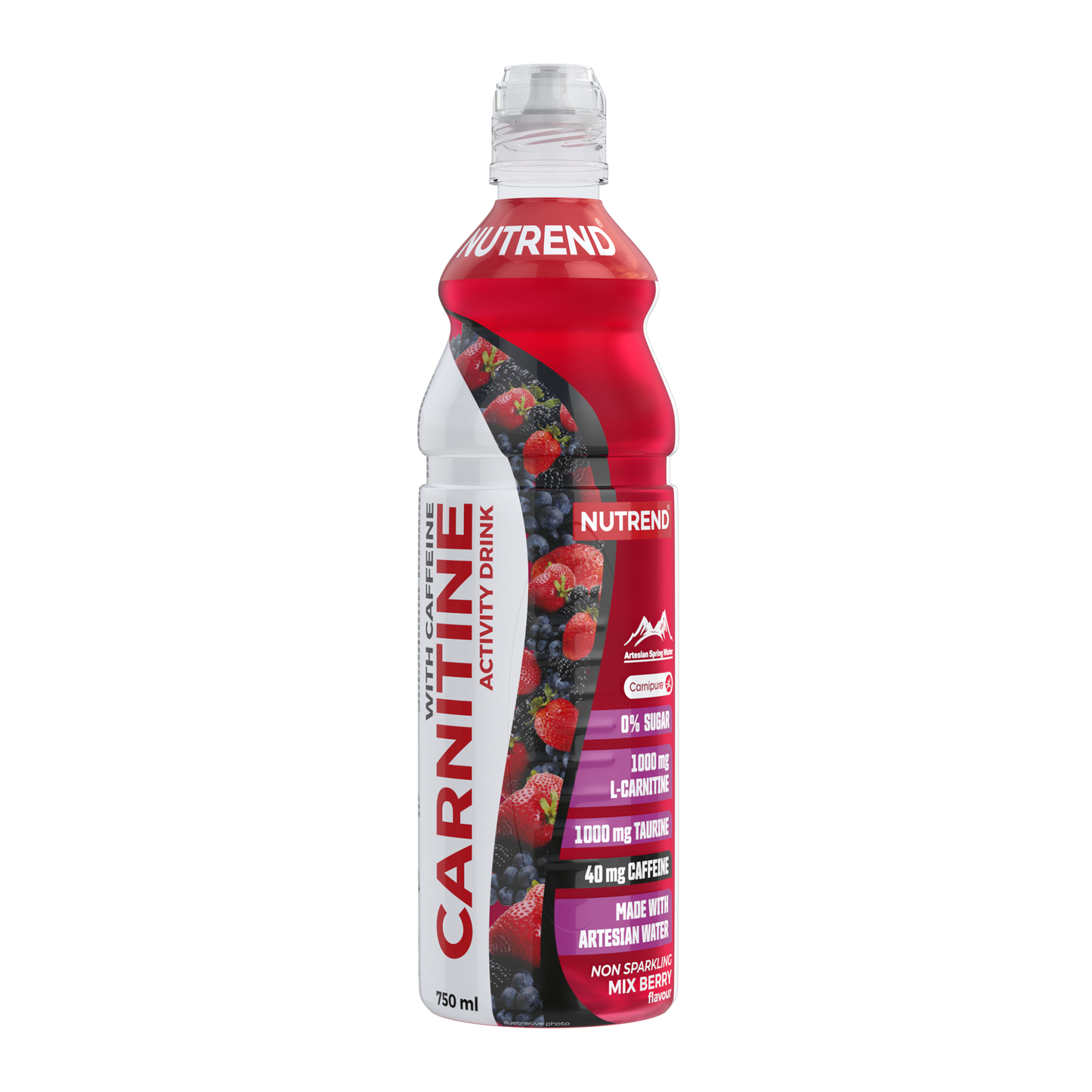 Carnitine activity drink with caffeine, 750 ml