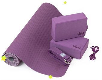 Set yoga flow purple
