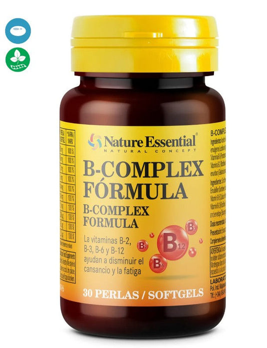 B-complex formula 500 mg. 30 softgels.
