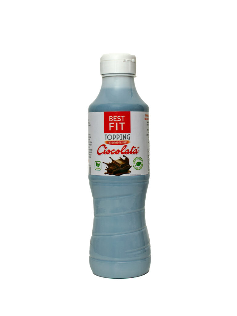 Topping cu aroma de Caramele Best Fit fara adaos de zahar, cu indulcitor 980 gr