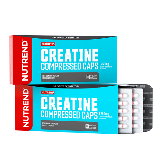 Creatine compressed caps, 120 caps