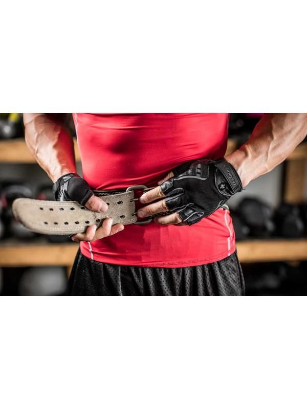 Ремень тяжелоатлетический 6 padded leather belt