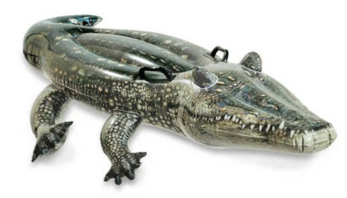 Надувная игрушка аллигатор для детей от 3 лет