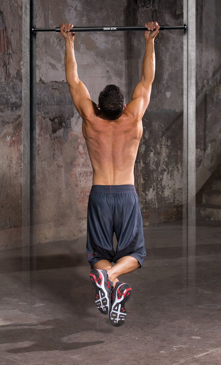 Турник IRON GYM для домашних тренировок, установка в дверь