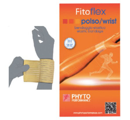 Bandajul elastic fito flex polso