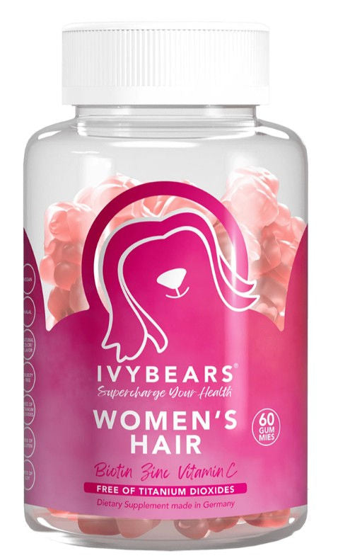 Ivybears women's hair vitamins 60 gummy bear.