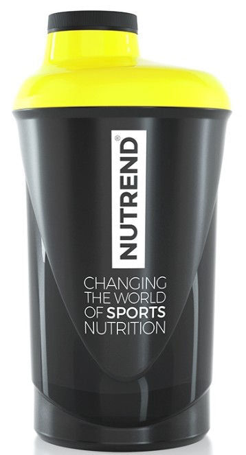 Nt shaker nutrend 600 ml black and yellow