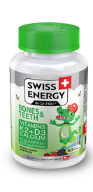 Swiss energy bones &amp; teeth, jeleuri gumate, n60