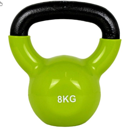 Гиря с виниловым покрытием 8 кг для тренировок
