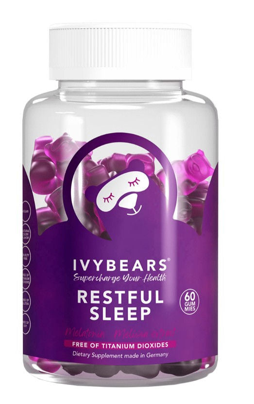 Ivybears restful sleep 60 gummy bear.