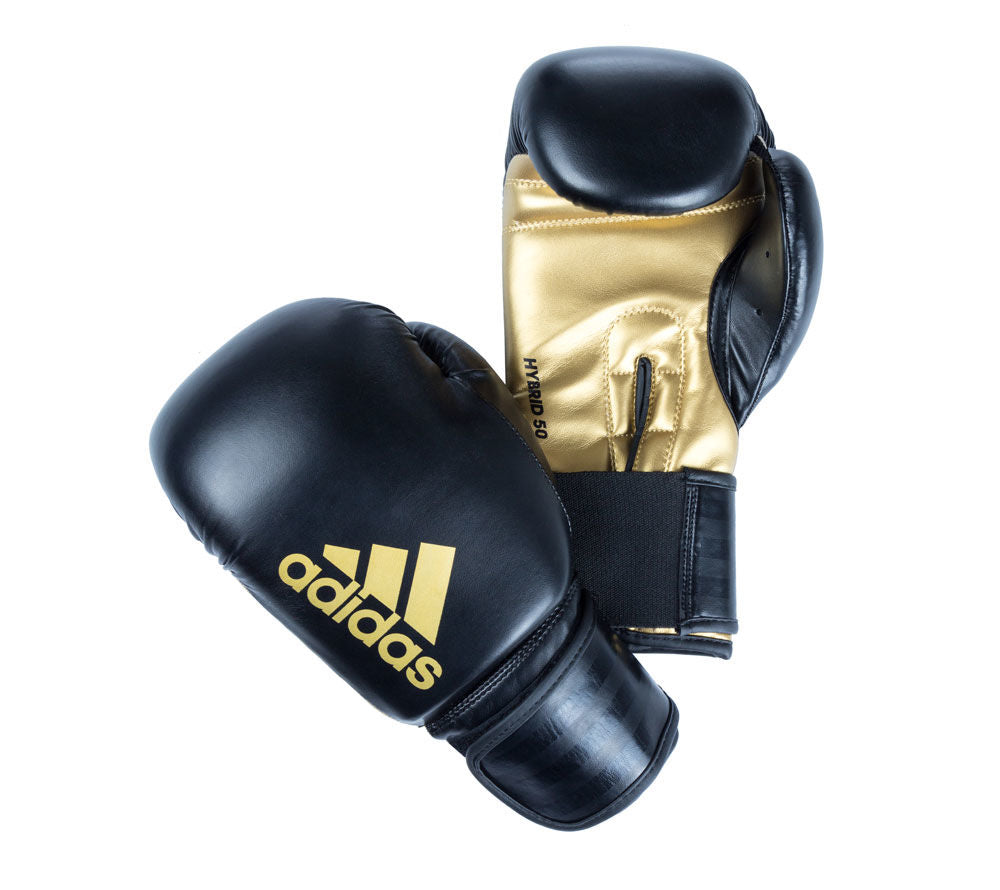 Hybrid 50 boxing gloves adih50 12oz black/gold