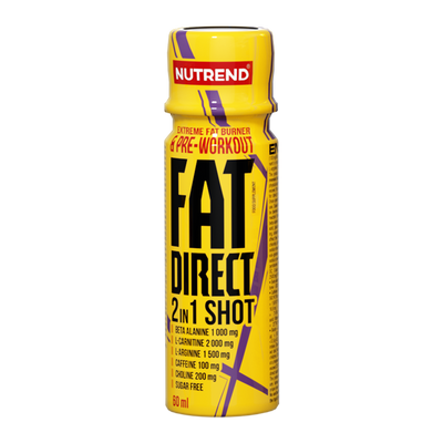 Энергетик для сжигания жира fat direct shot 60 мл