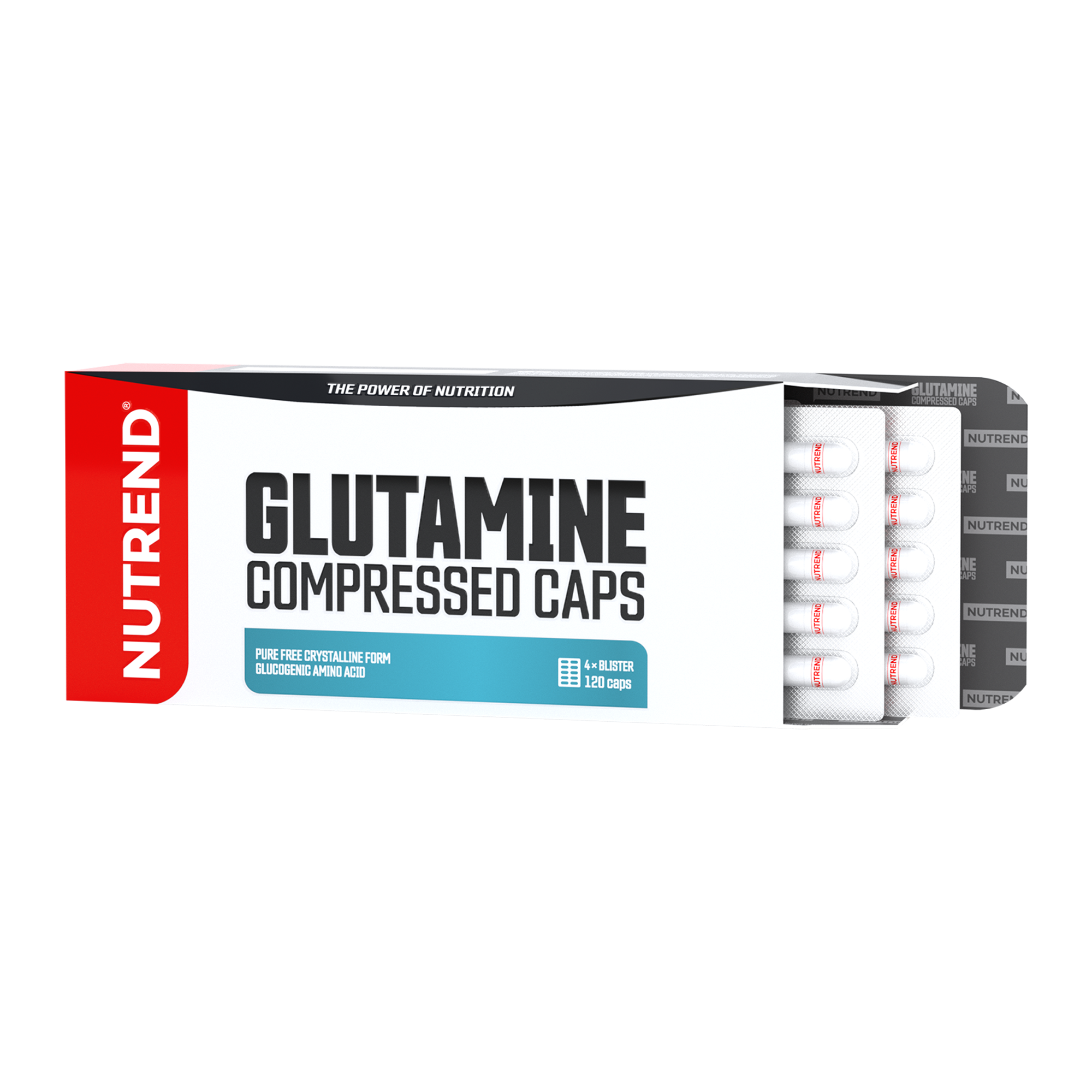 Nt glutamine compressed 120 capsules