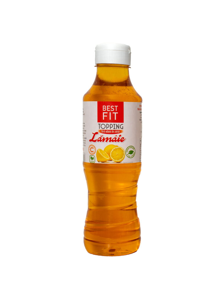 Topping cu aroma de Caramele Best Fit fara adaos de zahar, cu indulcitor 980 gr