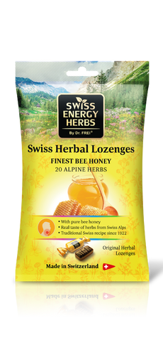 Swiss energy 20 plante miere de albini dropsuri,pachet, 55 g