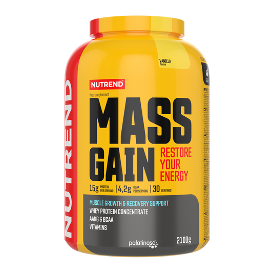 Nt mass gain, 2100 g