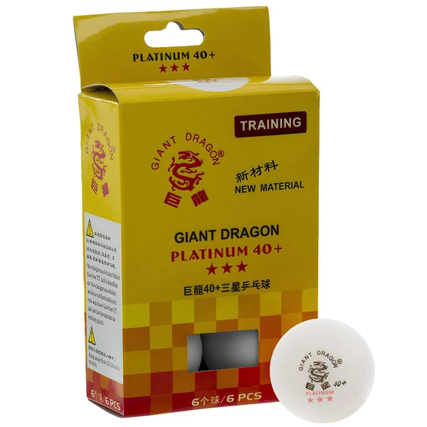 Набор мячей Giant Dragon SET 8333 6-pack 40 мм ABS