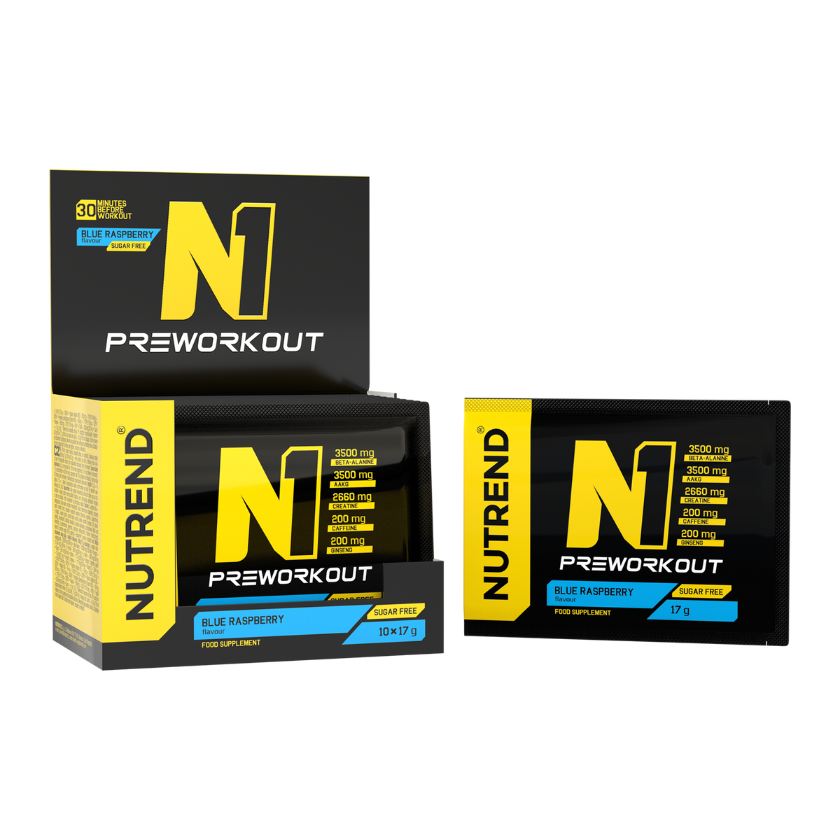 N1 PRE-WORKOUT, максимальная энергия для тренировок