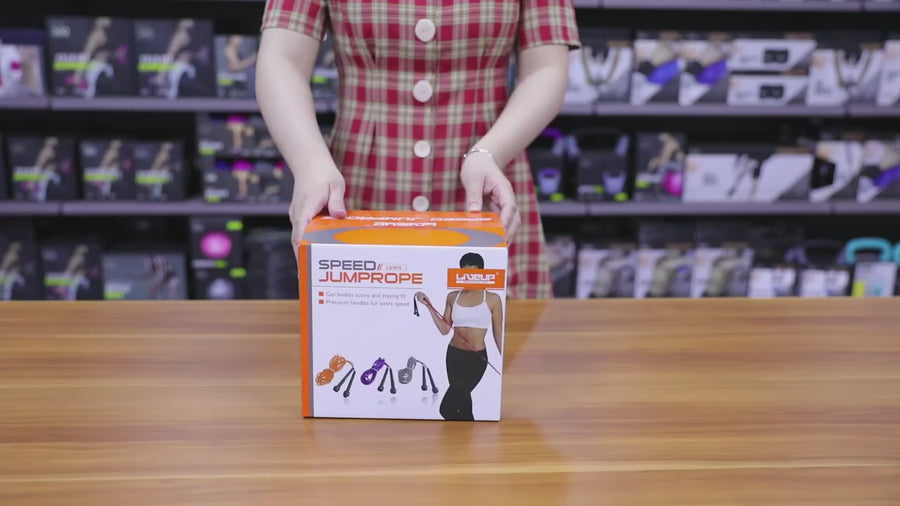 Скакалка LiveUp LS3115 скоростная для активных тренировок