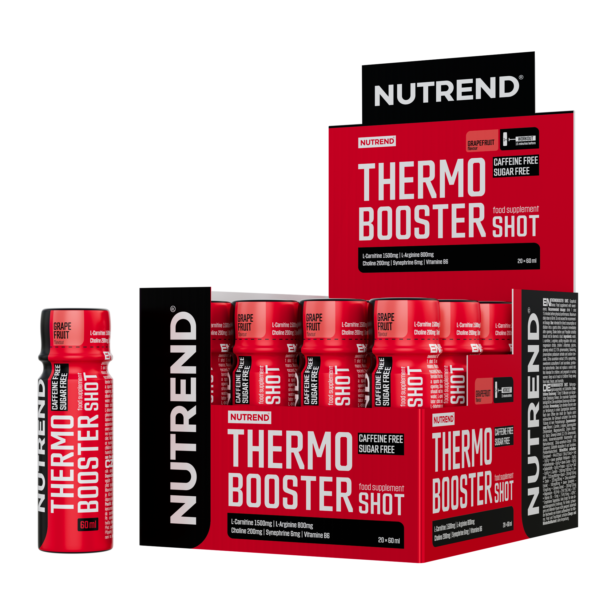 THERMOBOOSTER SHOT 60 ml, grapefruit.
