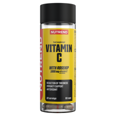 VITAMIN C with rosehips, 60 caps