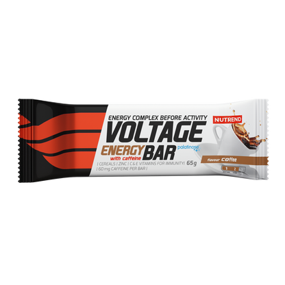 VOLTAGE ENERGY BAR WITH CAFFEINE, 65 g