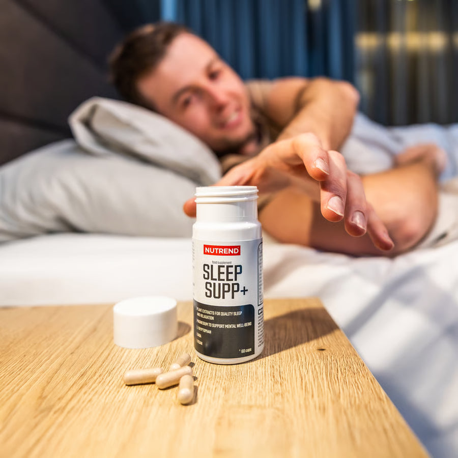 Sleep Supp+ 60 капсул – добавка для сна с травами и магнием